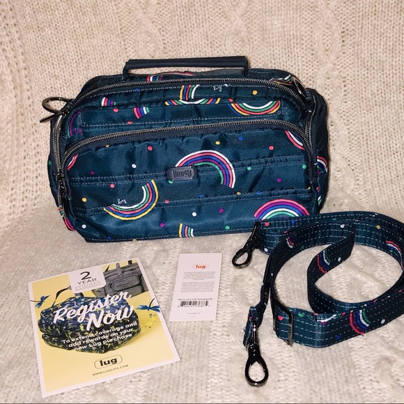 lug Bags Lug Life Trolley Crossbody Bag In Rainbow Poshmark